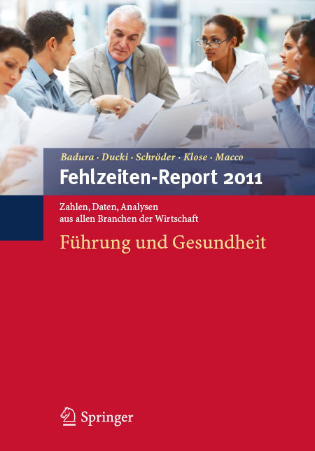 Cover der WIdO-Publikation Fehlzeiten-Report 2011